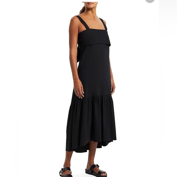 Theory midi maxi dress in black new without tag - Picture 5 of 7